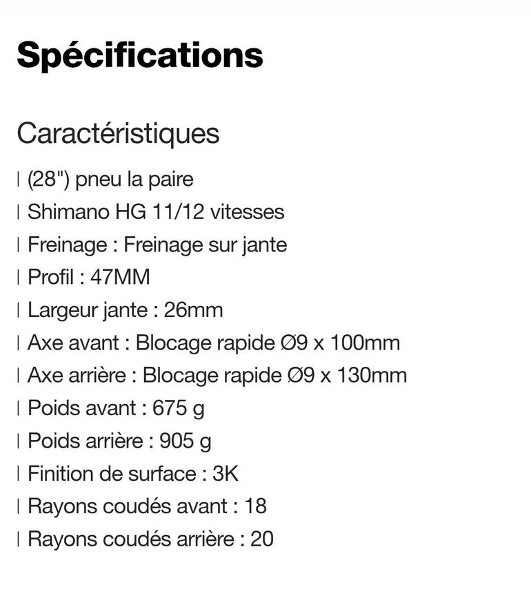 Brugt Corima WS Black 32mm Wheelset 2023 bike — billede 11 af 11