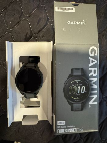 Used Garmin Forerunner 165 GPS Watch 2025 bike — image 5 of 8