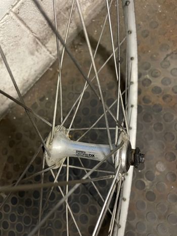 Used Shimano Matrix 26" with Deore DX hubs, 7-speed cassette bike — image 3 of 6