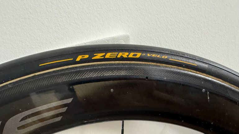 Used Shimano Dura-Ace WH-R9100 Carbon Wheelset Tubular bike — image 5 of 9