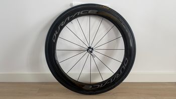 Used Shimano Dura-Ace WH-R9100 Carbon Wheelset Tubular bike — image 2 of 9