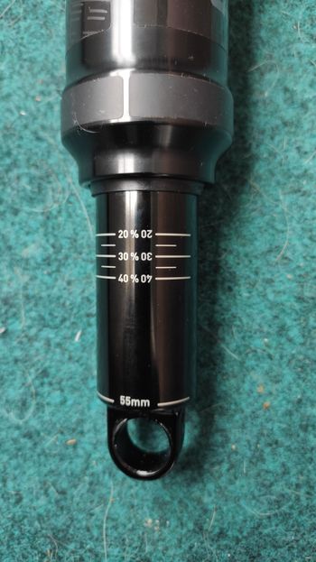 Used RockShox Deluxe Select 210x55mm DebonAir bike — image 3 of 5
