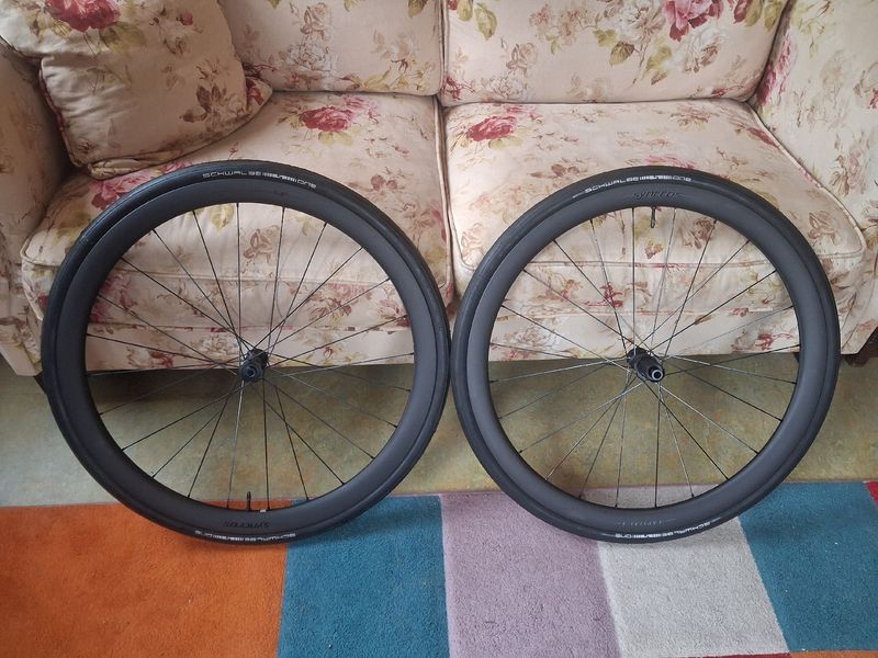 Syncros Capital 1.0s 40mm with Schwalbe One TLE Tires and Ultegra 12-speed 11-34 Cassette 2026 Wheels usato