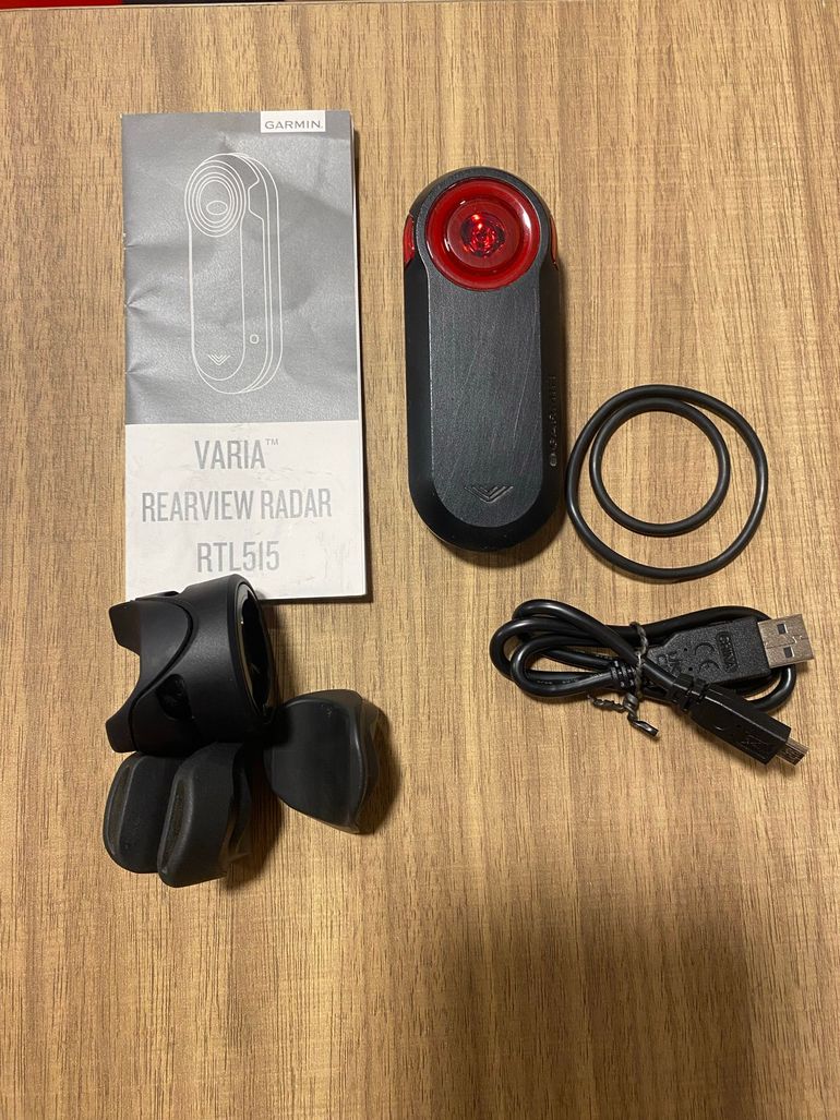 Used Garmin Varia RTL515 Rearview Radar Tail Light 2025 bike — image 1 of 3