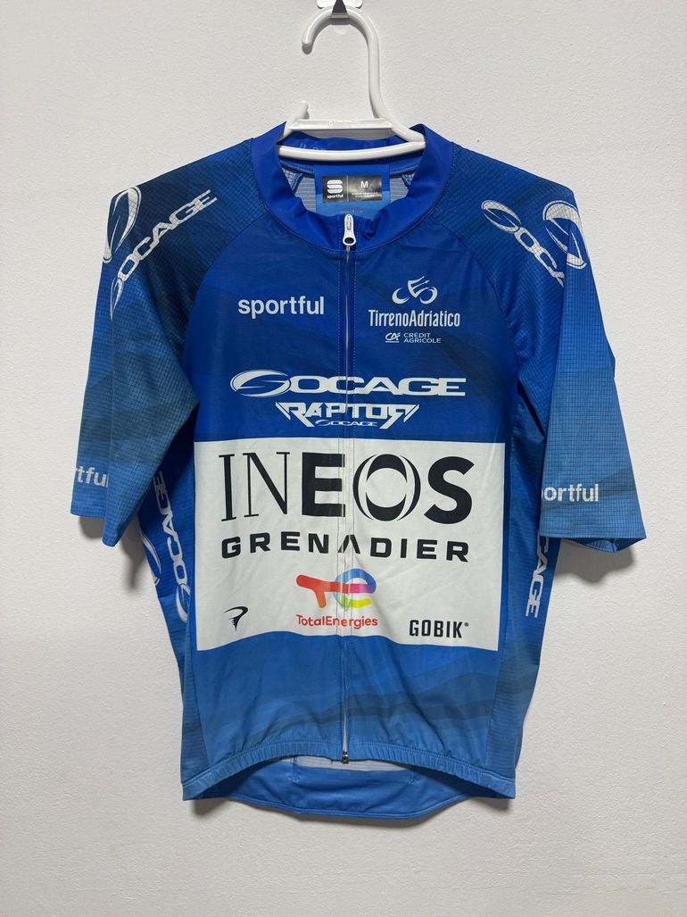 Used Sportful Exclusive Team Ineos Tirreno Adriatico Filippo Ganna Jersey bike — image 1 of 8