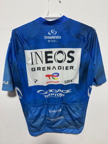 Used Sportful Exclusive Team Ineos Tirreno Adriatico Filippo Ganna Jersey bike — image 4 of 8