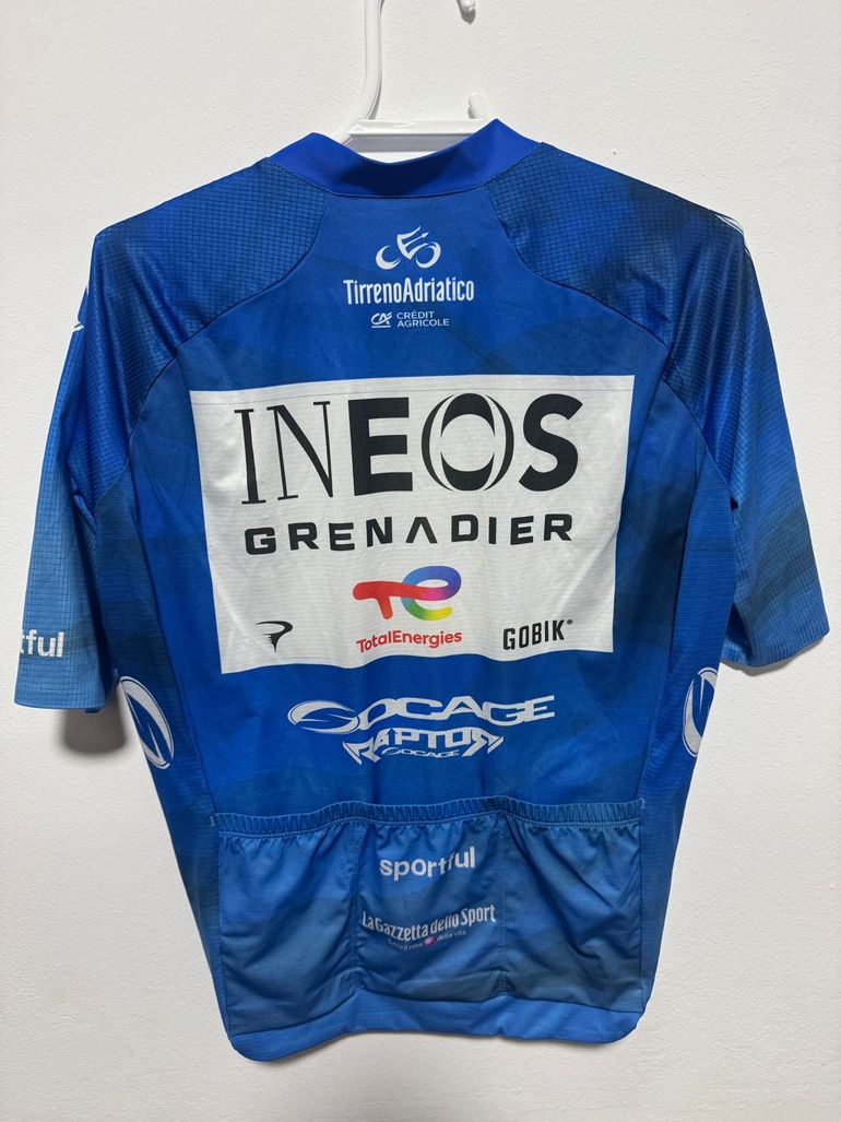 Used Sportful Exclusive Team Ineos Tirreno Adriatico Filippo Ganna Jersey bike — image 4 of 8