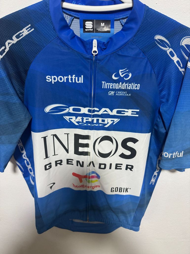 Used Sportful Exclusive Team Ineos Tirreno Adriatico Filippo Ganna Jersey bike — image 2 of 8