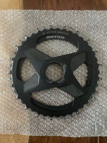 Used Rotor Round Chainring 1X DM 42 teeth 2025 bike — image 2 of 3