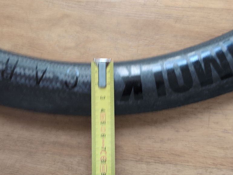 Used Schmolke Carbon TLO45 Tubular Disc Wheelset bike — image 8 of 8