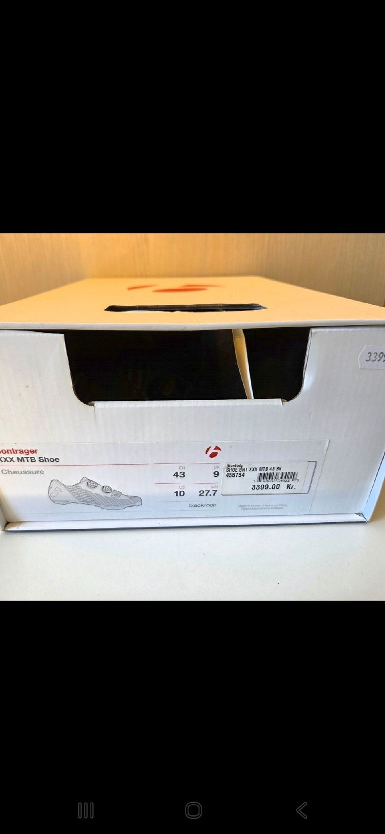Used Bontrager Shoe XXX 2017 bike — image 3 of 3