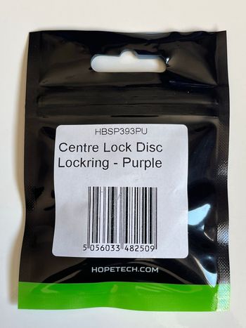Used Hope Centerlock Lockring Purple 2026 bike — image 2 of 3