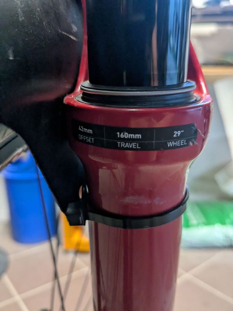 Used RockShox Lyrik Ultimate 29" 44mm Offset 2023 bike — image 4 of 4