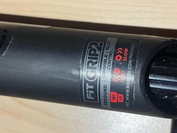 Used Fox 34 Float Factory FIT GRIP2 Fork 140mm Kashima bike — image 3 of 4
