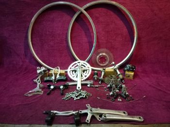 Used Gruppo Shimano Deore anno mtb, mountain bike 1989 bike