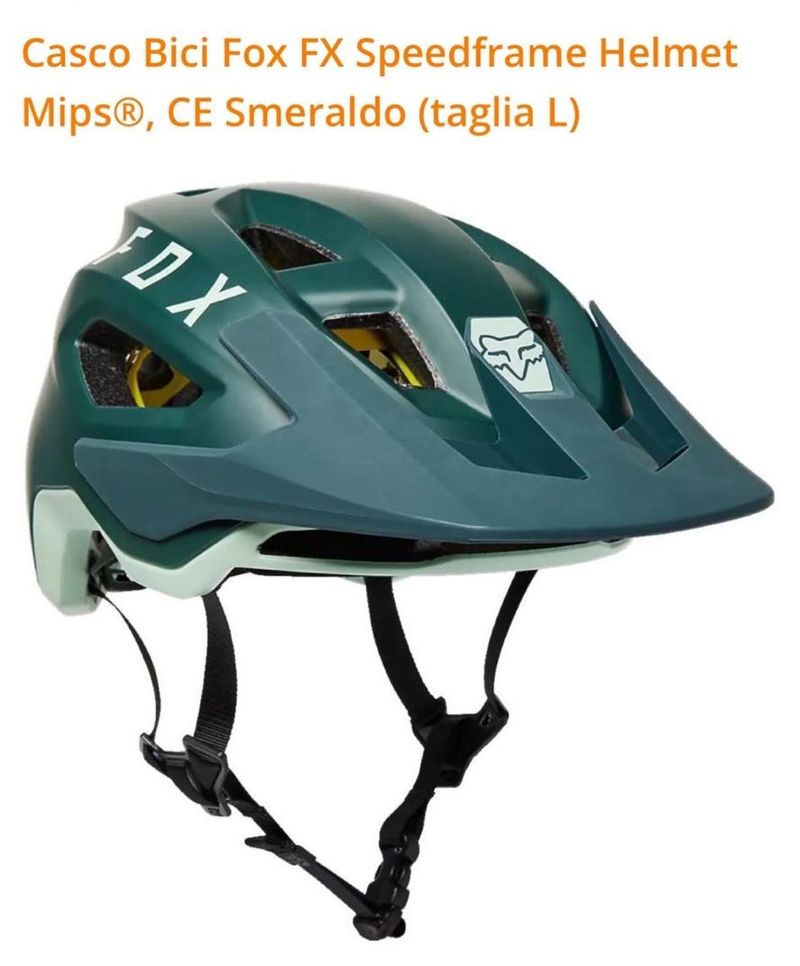 Used Fox Racing Speedframe Helmet 2025 bike — image 1 of 3