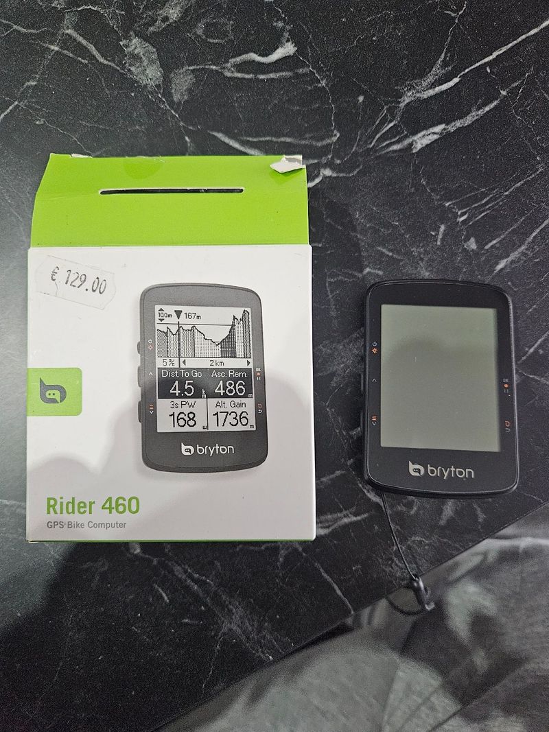 Used Bryton Rider 460 GPS Bike Computer 2025 Cycling Accessories