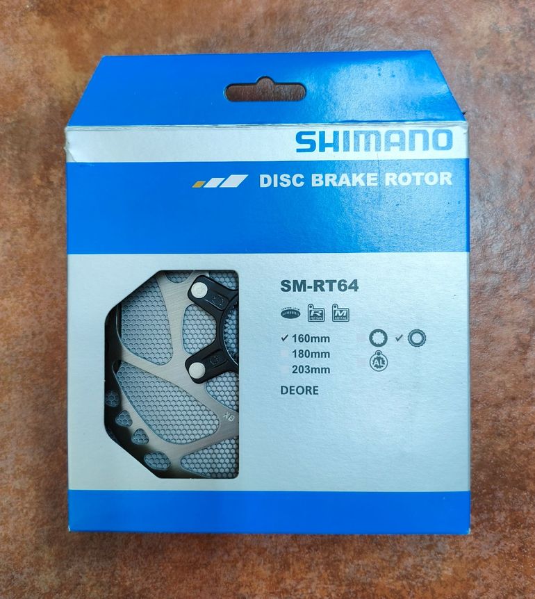 Used Shimano SM-RT64 160mm bike — image 1 of 3
