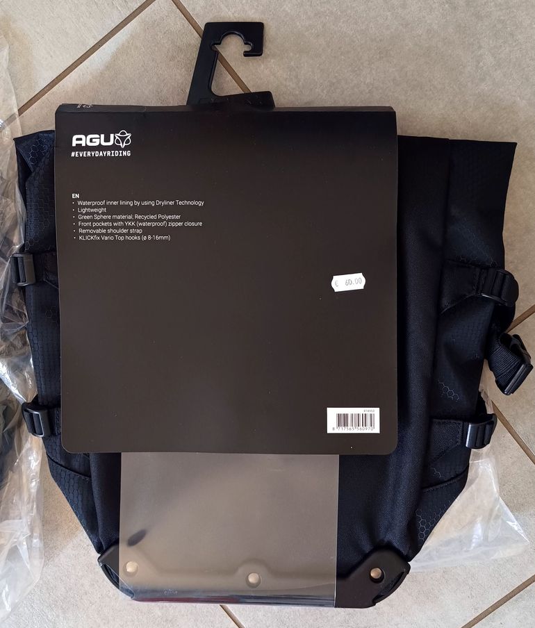 Used AGU Premium Pannier Large bike — image 2 of 3