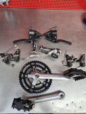 Used Shimano Exage 500 LX Groupset