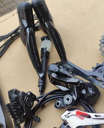Used Shimano Groupset Dura Ace R9250 R9270 DI2 12v 2026 bike