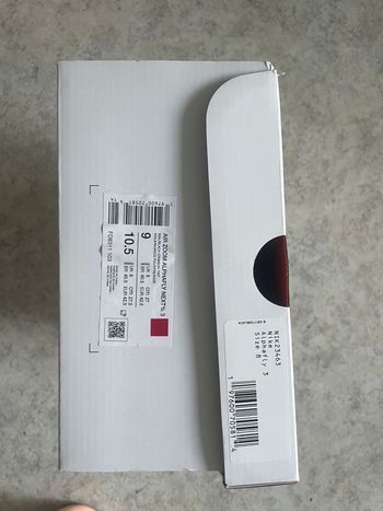 Used Nike Alphafly 3 bike