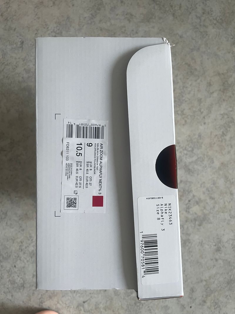 Used Nike Alphafly 3 Running Shoes