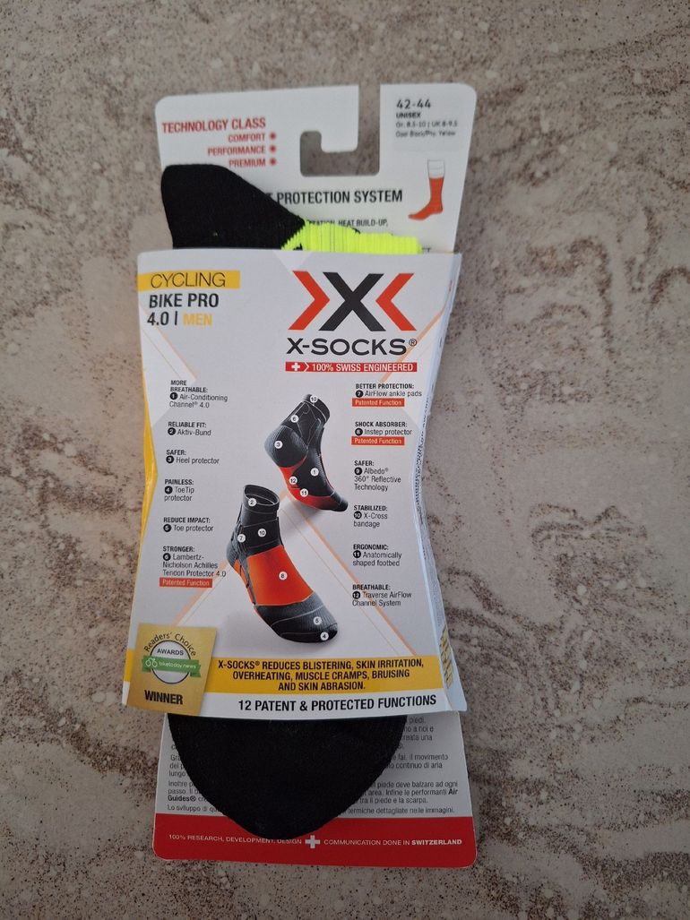 Used x-bionic Calzini X-Socks bike pro 4.0 2026 bike — image 1 of 4