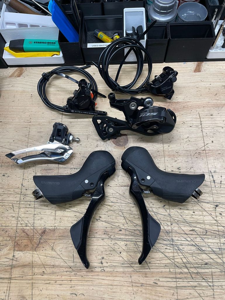 Used Shimano 105 2x12 Mechanical Group bike — image 1 of 5