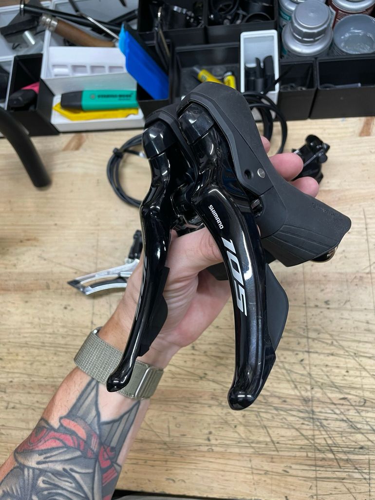 Used Shimano 105 2x12 Mechanical Group bike — image 5 of 5
