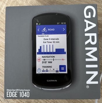 Used Garmin Edge 1040 GPS Bike Computer 2026 bike — image 2 of 3