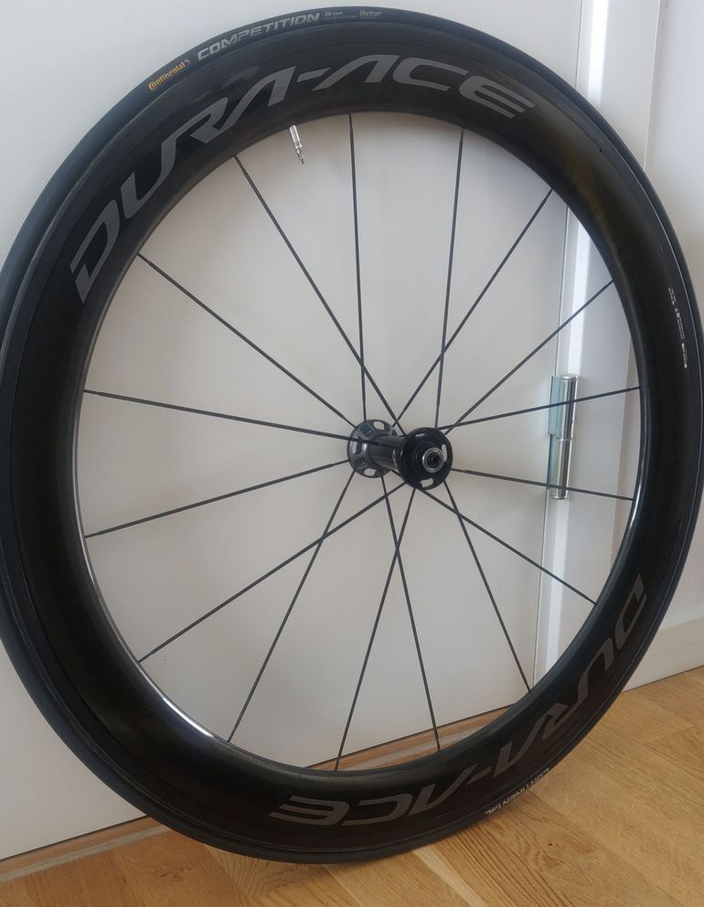 Used Shimano DURA-ACE C60 TUBULAR WheelSet bike — image 6 of 12