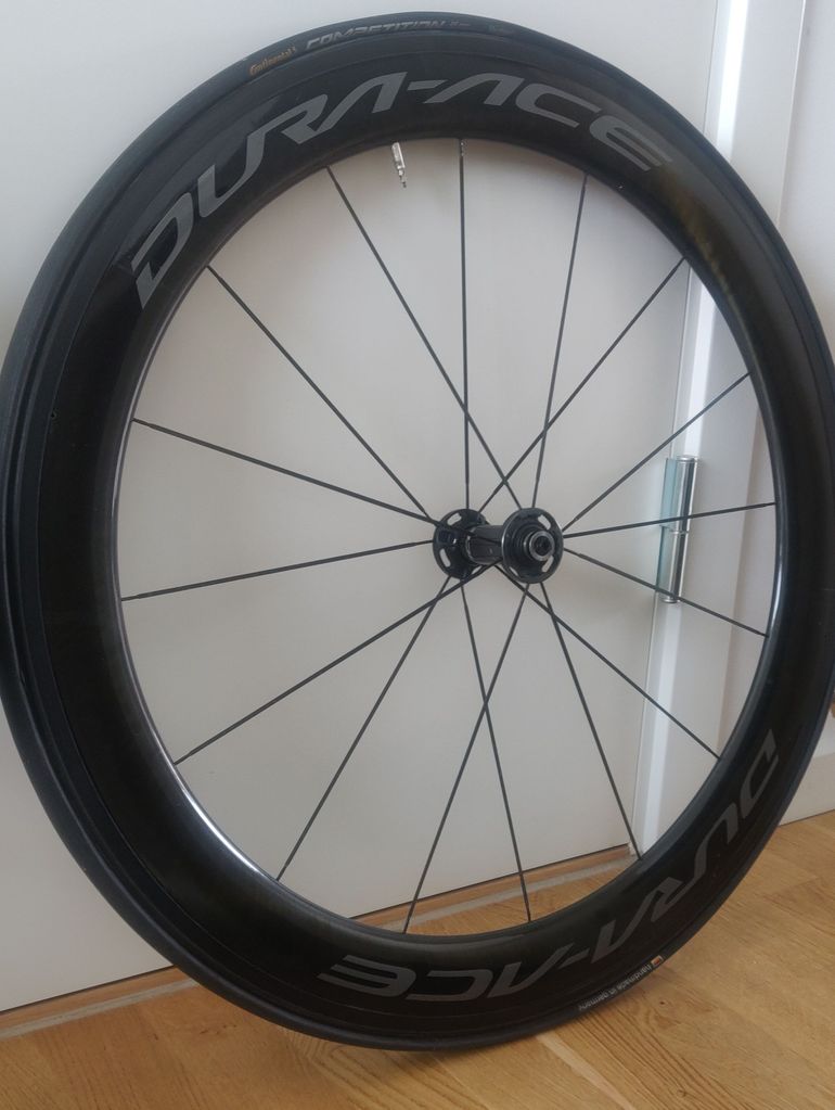 Used Shimano DURA-ACE C60 TUBULAR WheelSet bike — image 11 of 12