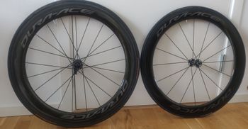 Used Shimano DURA-ACE C60 TUBULAR WheelSet bike