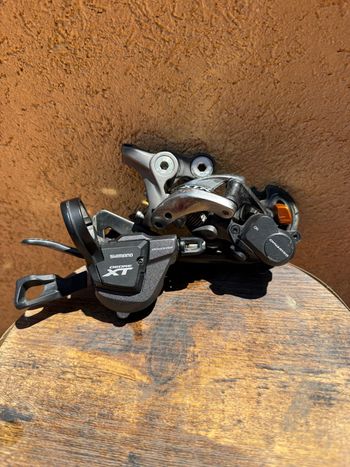 Used Shimano XTR 11V M9000 + Deore XT SL-M8000 11V bike