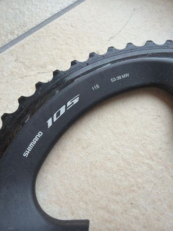 Used Shimano FC-5800 Klinge 50 tands 2026 bike — image 2 of 3