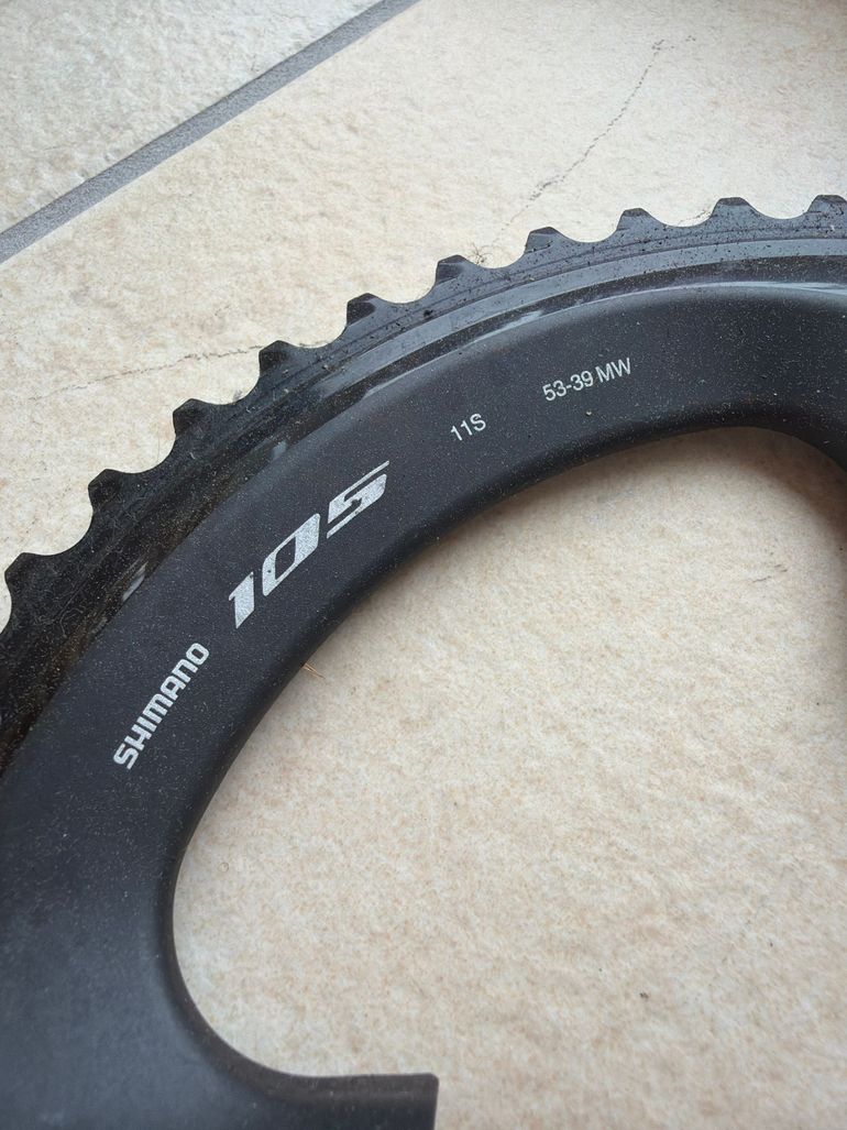 Used Shimano FC-5800 Klinge 50 tands 2026 bike — image 2 of 3