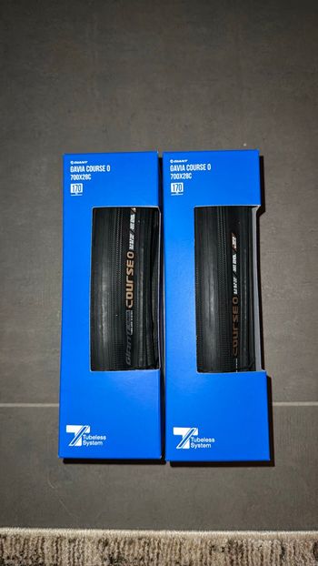 Used Giant Gavia Course 28mm Tires 2026 bike