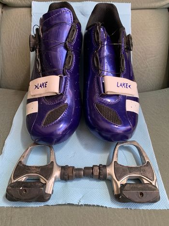 Used Lake Sapatos de ciclismo bike