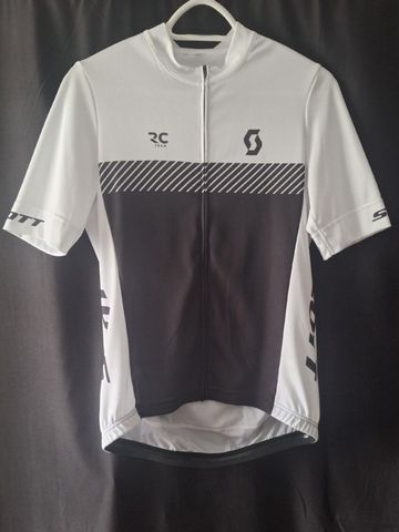 Scott RC Blanc Jersey Cycling Clothing usato