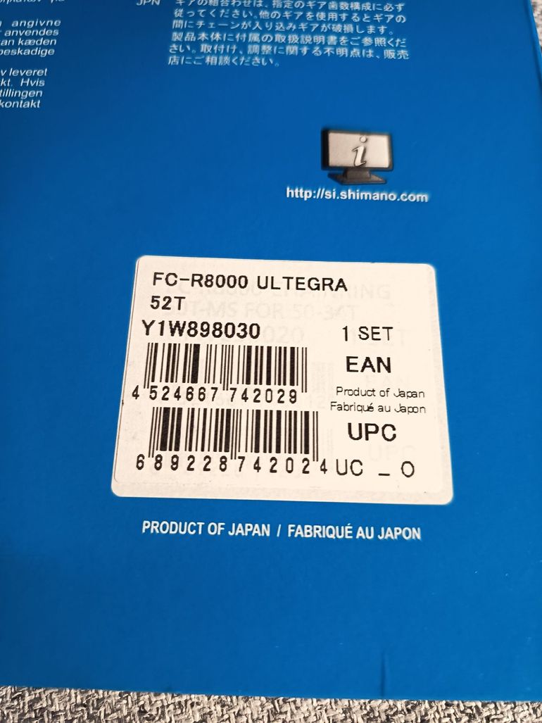 Used Shimano Ultegra FC-R8000 52t 11v bike — image 4 of 4