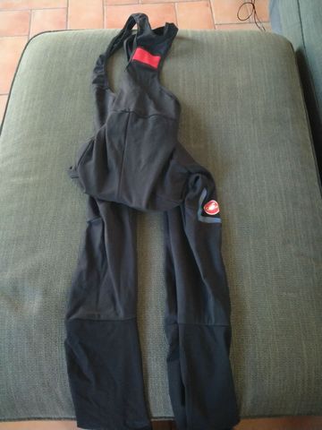 Used Castelli Salopette lunga invernale Cycling Clothing