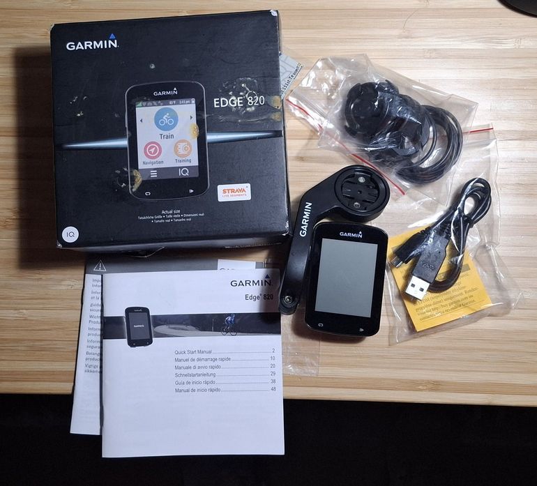 Used Garmin Edge 820 GPS Cycling Computer 2020 bike — image 4 of 4
