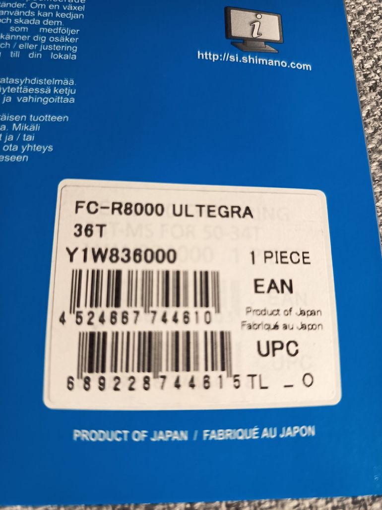 Used Shimano FC-R8000 36 dents 11 vitesses bike — image 3 of 4
