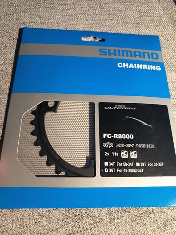 Used Shimano FC-R8000 36 dents 11 vitesses bike — image 4 of 4