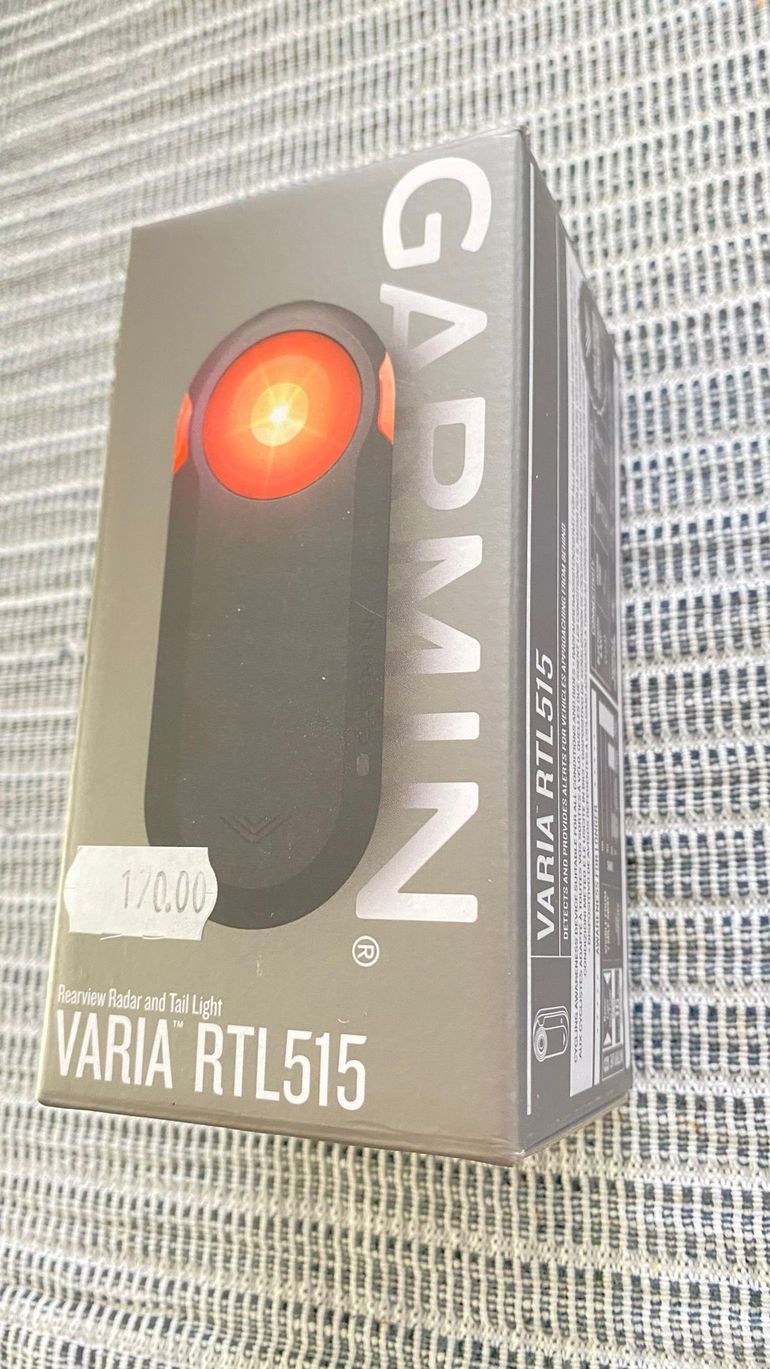 Used Garmin Varia RTL515 Rearview Radar Tail Light 2023 bike — image 3 of 3
