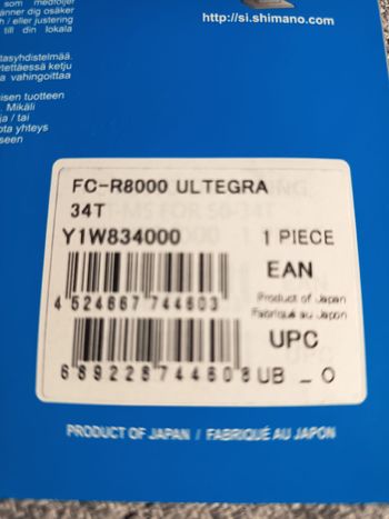 Used Shimano Ultegra 34 dents FC-R8000 11 vitesses bike — image 4 of 4