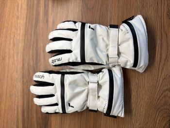 Used Reusch Morris Gore-Tex Skihandschuhe Weiß/Schwarz Gr. 7,5 bike