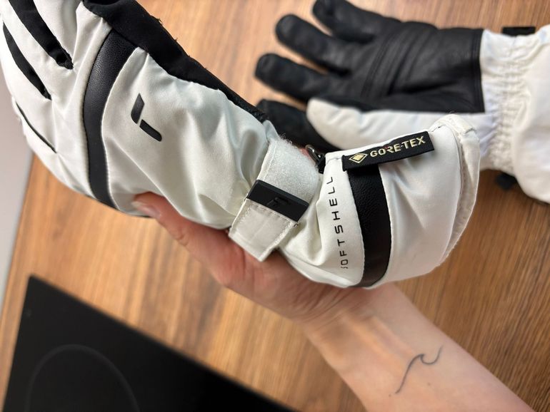 Used Reusch Morris Gore-Tex Skihandschuhe Weiß/Schwarz Gr. 7,5 bike — image 3 of 3