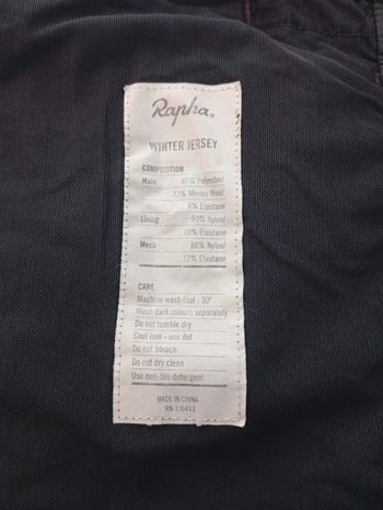 Used Rapha veste velo homme taille L - 67 4185 - winter jacket bike — image 5 of 6